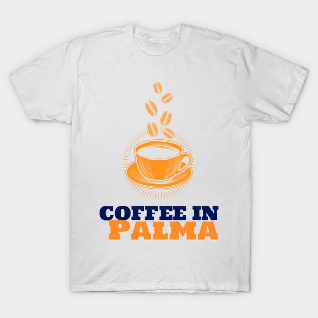 Palma & Coffee T-Shirt by ArtDesignDE